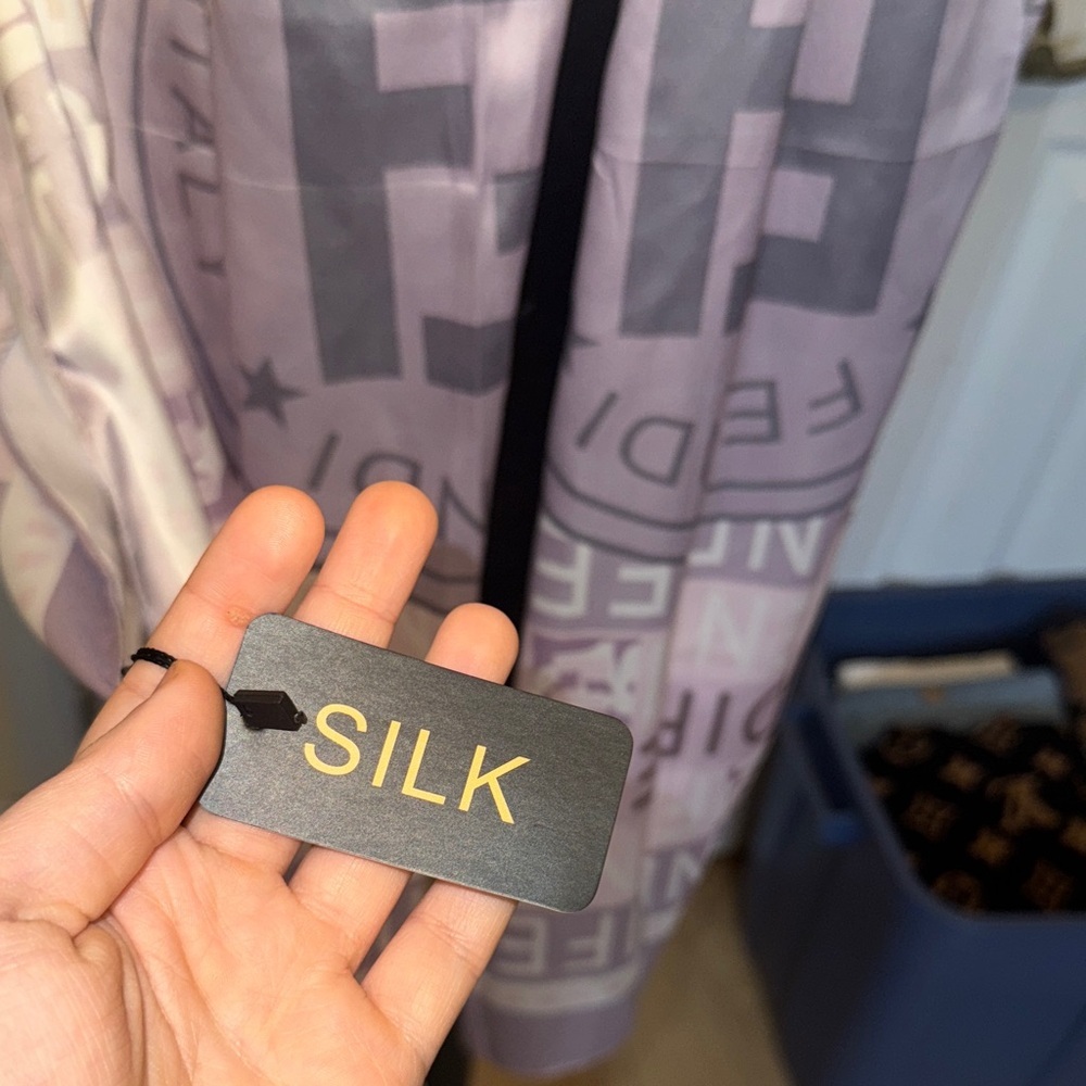 Pastel Silk Wrap - Picture 7 of 13